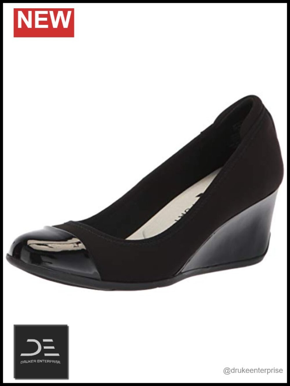 Anne Klein Sport Taite Wedge Sandal Women's Slip On Heels